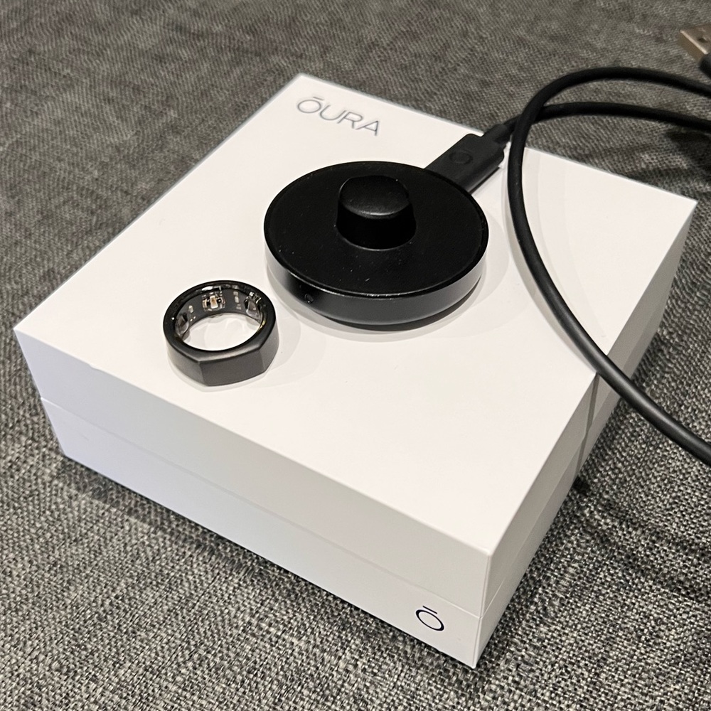 Oura Gen 3, Stealth, size 6